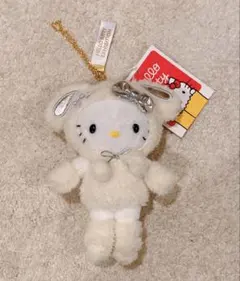 ハローキティ展限定 マスコットキーホルダー 雪うさぎ