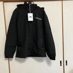 アウトドアジャケット メンズ 2XL マウンテンパーカー ブラック 軽量 防撥水