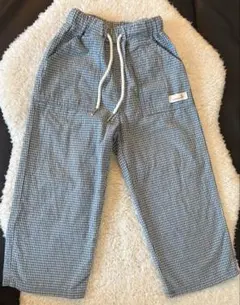 韓国子供服　koko kids チェックパンツ　L