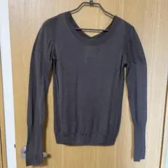 ブラウン ニット