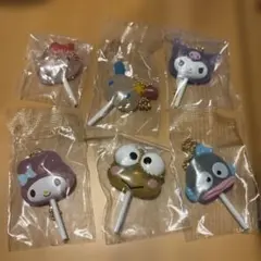 サンリオ カラフルキャンディチャーム ガチャ コンプ 全6種類