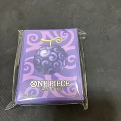 【匿名配送】ワンピースカード リミテッドカードスリーブ ゴムゴムの実