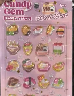 お寿司　食べ物　キャンディジャムシール　人気　ボンドロ　クリア　シール　ボンボン