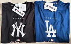 新品　 4Lサイズ　MLB ドジャースヤンキース　半袖Tシャツ　オールスター