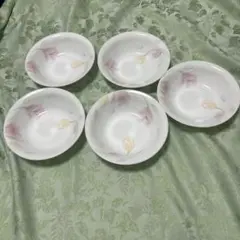 Corelle 花柄 ボウル 5個セットのサムネイル