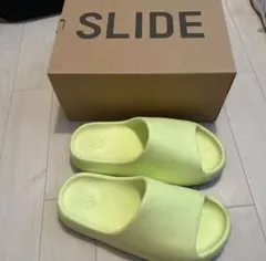 未使用 YEEZY SLIDEイージースライド イエロー サンダル US 9 - メルカリ