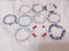 ハンドメイドブレスレット10個セット
