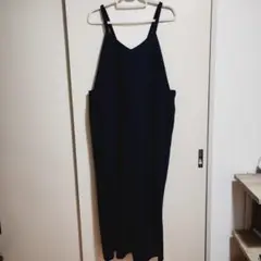 ネイビー 3L XXL サロペット ポケット付き