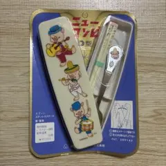 【レア】NHK 3匹のこぶた　ブーフーウー 箸スプーンセット　昭和レトロ