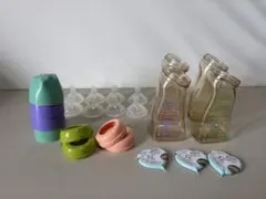 Betta 哺乳瓶セット 4本+乳首+キャップ