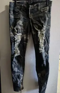⭐️美品希少D&G DOLCE&GABBANA ケミカルウォッシュ デニムパンツ 