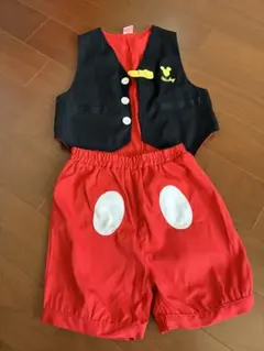 ミッキー　なりきり　上下セット 140㎝　futafuta