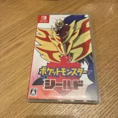 Switch ポケモン　シールド　美品