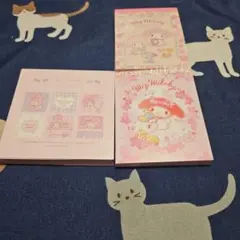 My Melody メモ帳 3点まとめ売り