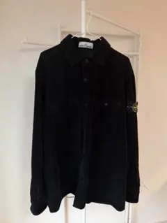 【美品タグ付】★Stone Island ストーンアイランド ブラック黒 シャツのサムネイル