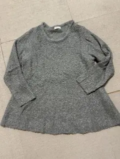 earth music&ecology グレー ニットセーター Fサイズ