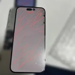 訳ありのiPhone 16の純正フロントパネル