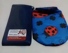 Hello Kitty 水筒カバー＆ てんとう虫柄