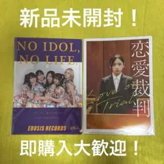 映画 恋愛裁判 クリアファイルセット ① 新品未開封 即購入大歓迎