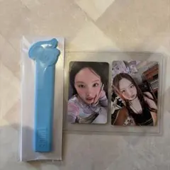 TWICE ナヨン トレカ2枚 うちわグリップ