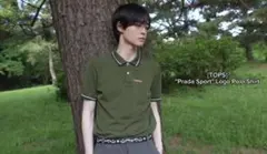 Prada Sport Logo Polo Shirt 市川準基着用 - メルカリ