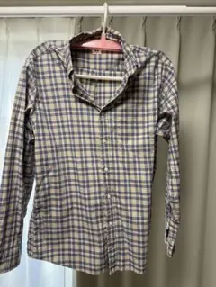 ユニクロ ブロードチェックシャツ