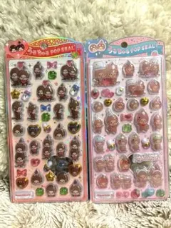 【国内正規品】うるちゅるPOPシール もんちっち 2種セット