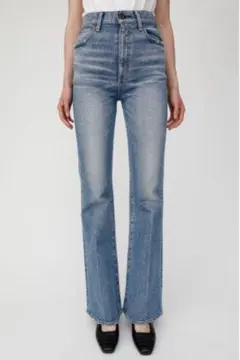 MOUSSY MVS FLARE フレアデニム ブルー 27