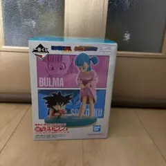ドラゴンボール一番くじ　DRAGON HISTORYラストワン賞　孫悟空&ブルマ