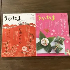 うかたま 季刊　行楽ごはん　天然素材でつつむ・くるむ　2冊セット