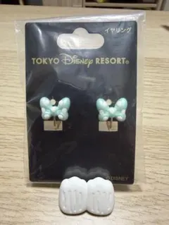 東京ディズニーリゾート ミニー リボン イヤリング