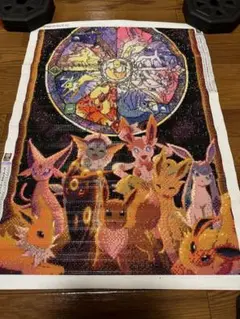ダイヤモンドアート ポケモン 完成品