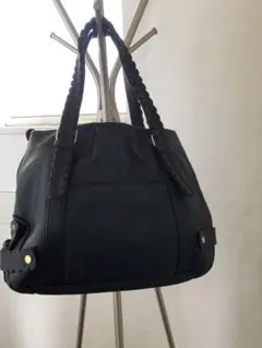 Samantha Thavasaサマンサタバサ レザー スカラップハンドルバッグ