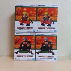 NARUTO 72 series 03 うずまきナルト&はたけカカシ 4点セット