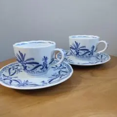 カップ・ソーサー 2個セット