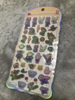 正規品 コットンパフィーシール ズートピア ボンボンドロップシール ぷっくり