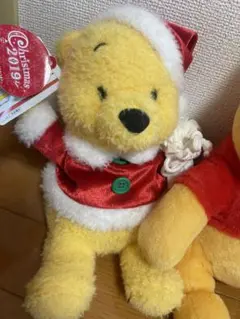 希少❣️タグ付き ディズニー メロディ サンタ プーさん  ぬいぐるみ