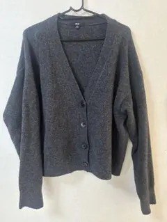 UNIQLO スフレヤーンショートカーディガン XL