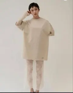 Knuth Marf 3way one piece T-shirts/ivory