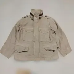 デニムアンドダンガリー ミリタリー 長袖ジャケット コート 110 M-65