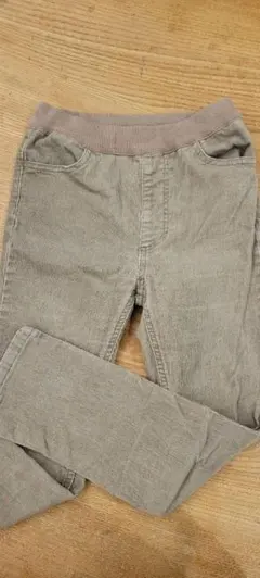 petit main ベージュコーデュロイパンツ 130