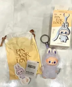 【新品】THE MONSTERS PIN FOR LOVE イニシャルラブブ　E