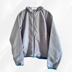 ナイキ NIKE パーカー グレー M レディース フルジップ