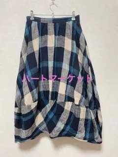 ハートマーケット チェックスカート バルーンスカート Ｌサイズのサムネイル
