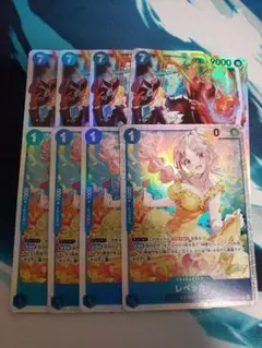 レベッカ SR 4枚 サボ SR 4枚 OP15 神の島の冒険