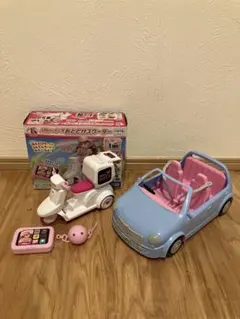 リカちゃんファミリーカー＆スクーターセット