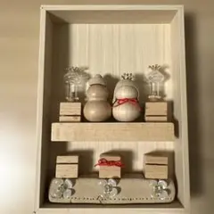 雛人形　ハンドメイド　木製　シンプル　ナチュラル　ウッド　可愛い　デザイン