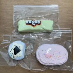 捏捏 まとめ売り3点セット スクイーズ 訳あり特価①