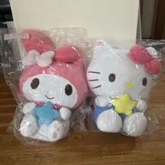 サンリオ大賞当りくじ　ハローキティ　とマイメロぬいぐるみ　サンリオ1番くじ