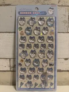 ハチワレ ボンボンドロップシール